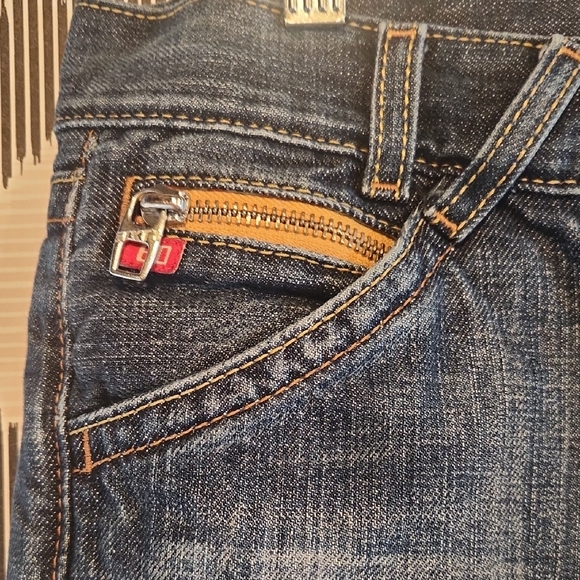 Miss Sixty Dark Blue Straight Leg Jeans - Picture 5 of 9